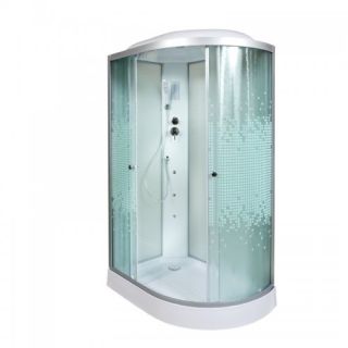 Душевая кабина Deto L 902 L с гидромассажем  120х80х215 см